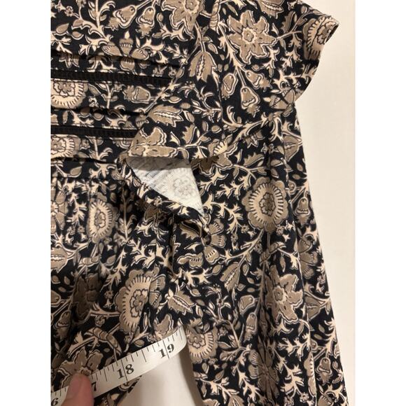 Boden Dress 8 Womens Ruffle Enchanting Twig Long Sleeve Knee Length Fall Boho - Picture 11 of 11